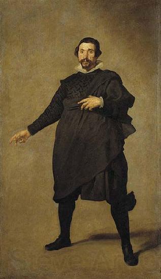 Diego Velazquez Portrait of Pablo de Valladolid, Spain oil painting art
